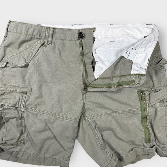 Polo Ralph Lauren Men’s 36 Green Ripstop Cargo Shorts Classic Fit - Picture 4 of 11